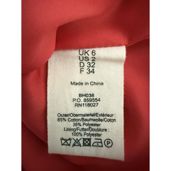 Boden Limited Edition Floral Print Shift Dress Women Size 2 Cap Sleeve Summer - Picture 4 of 9